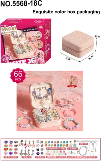 Méga kit de fabrication de bracelets avec boîte à bijoux