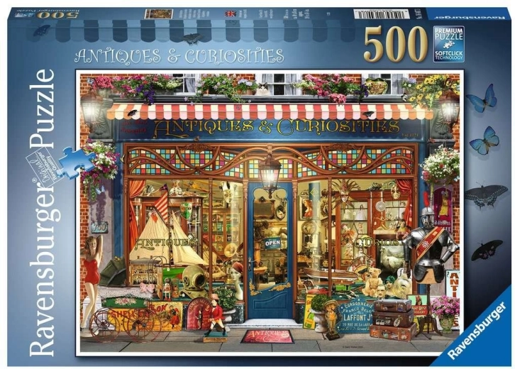 Puzzle 500 pièces – antiquités et autres objets