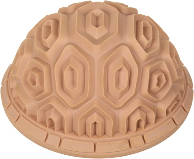 Demi-sphère sensorielle en forme de carapace de tortue – beige