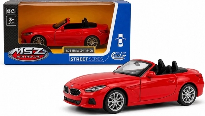 Modèle MSZ BMW Z4 M40i avec effets lumineux et sonores, rouge