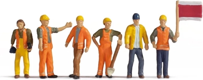 Noch lot de figurines ouvriers de voie H0