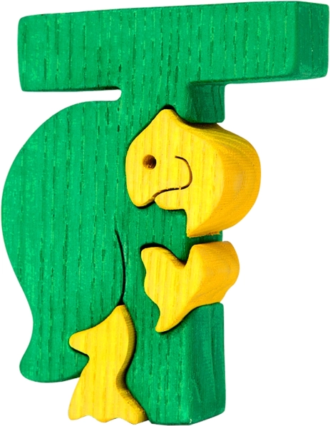 Alphabet Fauna – lettre T tortue