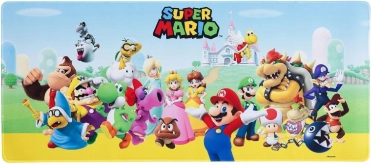 Tapis de bureau gaming Super Mario