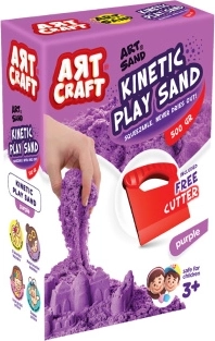 Art Craft sable cinétique violet 500 g