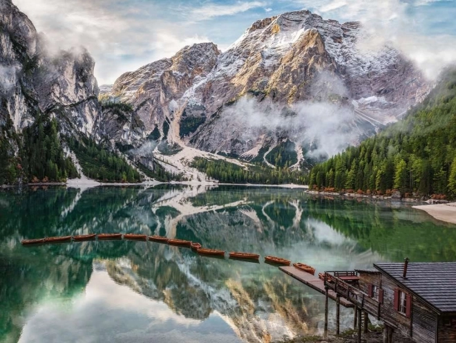 Puzzle RAVENSBURGER Lago di Braies Italie 1500 pièces