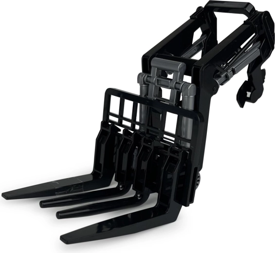 Chargeur frontal avec fourches et 4 bottes de foin pour tracteur radiocommandé JAMARA 1:24S