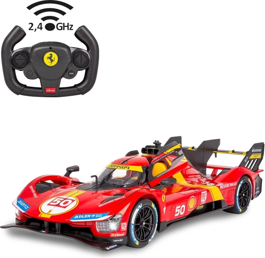 Voiture RC Ferrari 499P à l’échelle 1:14, rouge