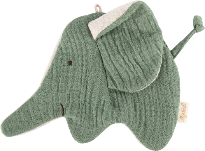 Doudou en mousseline Sigikid éléphant avec bruit froissé