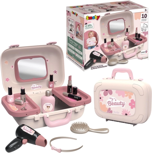My Beauty valisette de beauté avec miroir et accessoires