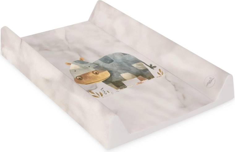 Ceba Baby matelas à langer souple Basic cosy hippo 50 × 70 cm