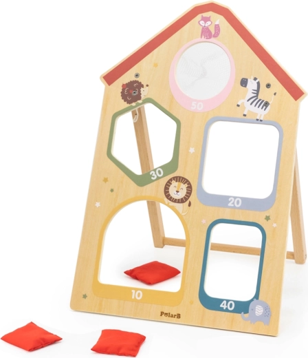 Viga PolarB jeu de lancer en bois sur cible