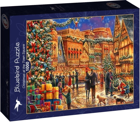 Puzzle Bluebird « Noël sur la place » 1000 pièces - 1 pièce