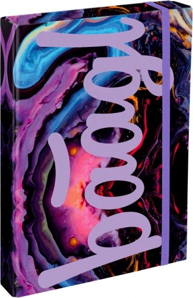 Chemises pour cahiers scolaires A4 Jumbo Marble BAAGL