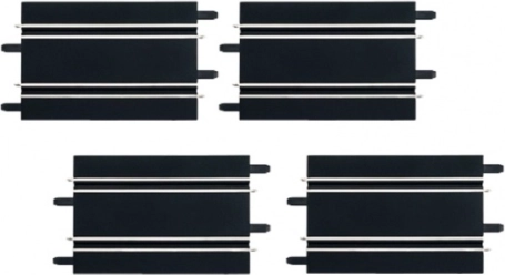 Lignes droites 170 mm pour circuits Carrera GO, GO Plus et Digital 143 (4 pcs)
