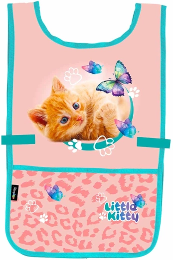 Tablier poncho Chat pour activités artistiques et créatives