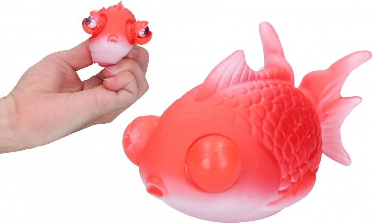 Jouet poisson pressable 8 cm