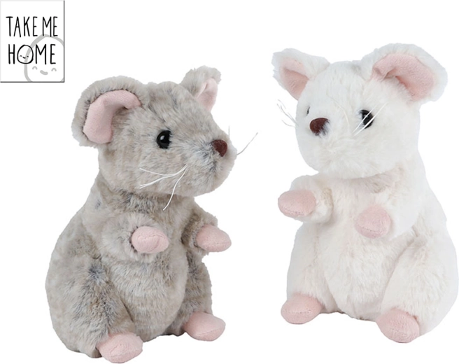 Souris en peluche Take Me Home 19 cm