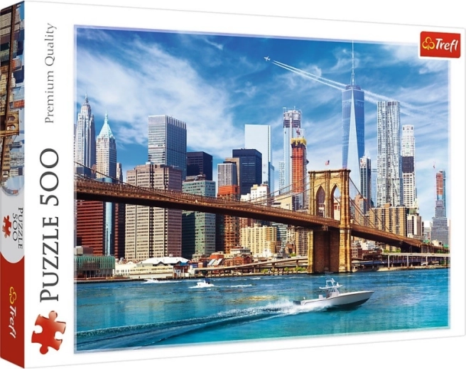 Puzzle 500 pièces Vue sur New York Trefl
