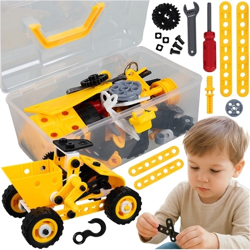 Jeu de construction véhicule 100 pièces ISO TRADE