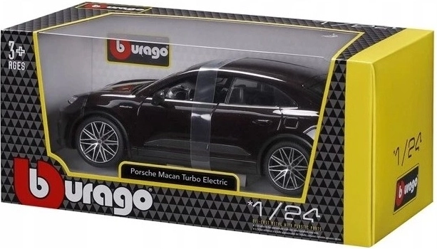Modèle de voiture Bburago Porsche Macan Turbo Electric 1:24