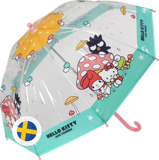 Parapluie pour enfant Hello Kitty et ses amis