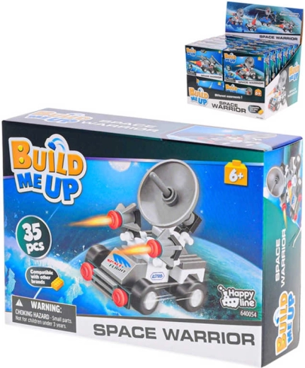 Set de construction BuildMeUP guerrier spatial 30–35 pièces (4 variantes) - 1 pièce