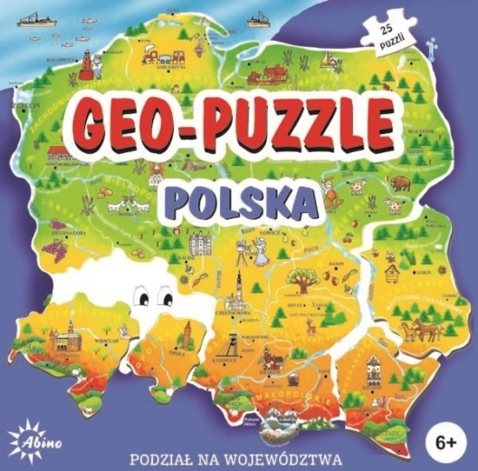 Puzzle Geo-Puzzle Pologne