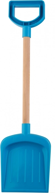 Androni pelle avec manche en bois et poignée 53 cm – Bleu