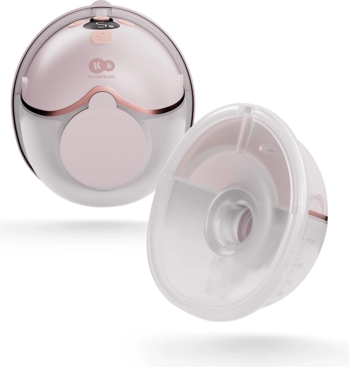 Tire-lait électrique mains libres Kinderkraft Mamaflow Single rose