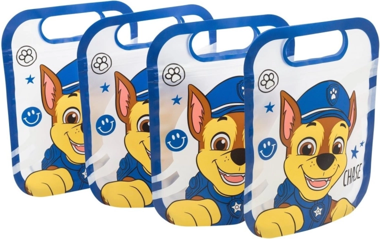 Set de sachets refermables PAT' PATROUILLE, 4 pcs