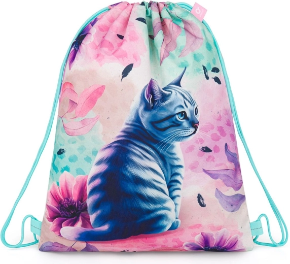 Sac de sport Topgal RAMY avec motif chat