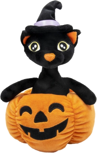 Chat d’Halloween - peluche - 1 pièce