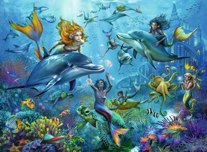 Ravensburger puzzle Aventure sous-marine XXL 100 pièces