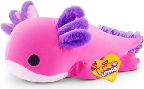 Axolotl en peluche ZURU Hug a Lumps de taille moyenne