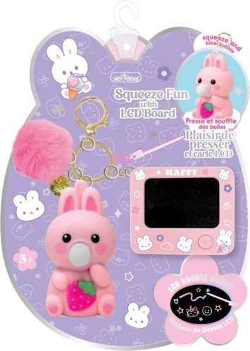 Hot Focus porte-clés avec mini écran LCD lapin