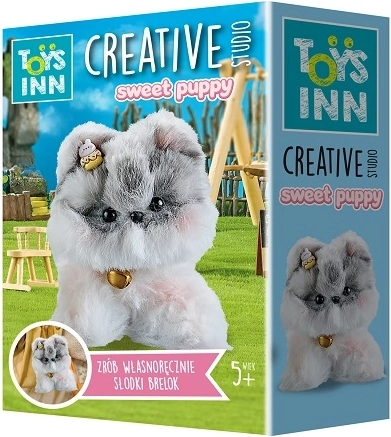 Stnux Sweet puppy – chaton gris, peluche