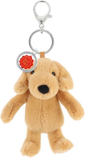 Pendentif en peluche chiot Keeleco Monde magique, 14 cm