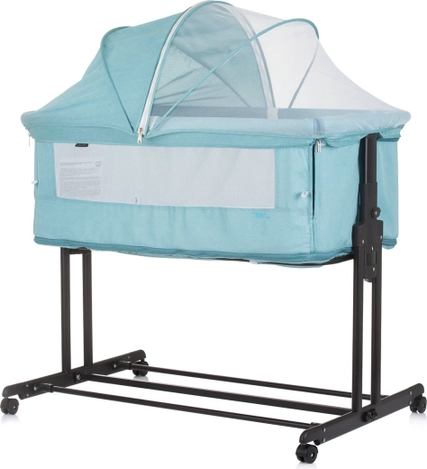 Chipolino Zen 3v1 lit bébé et berceau cododo pastel vert