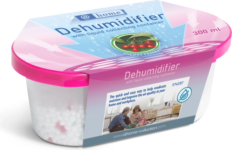 Absorbeur d'humidité avec réservoir pour liquide, parfum cerise, 300 ml