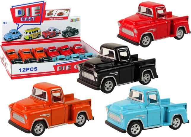 Petit pick-up à friction 4 couleurs