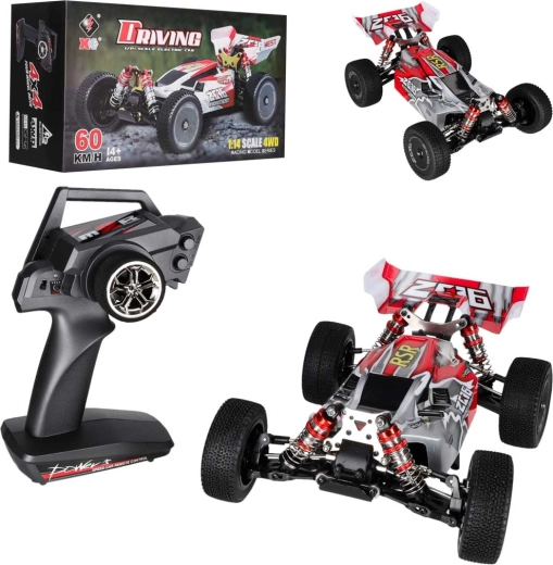 Buggy RC WLToys 144001 1:14 4WD tout-terrain 60 km/h