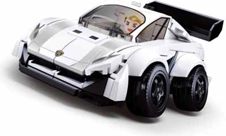 Kit de construction Sluban Voiture de sport blanche