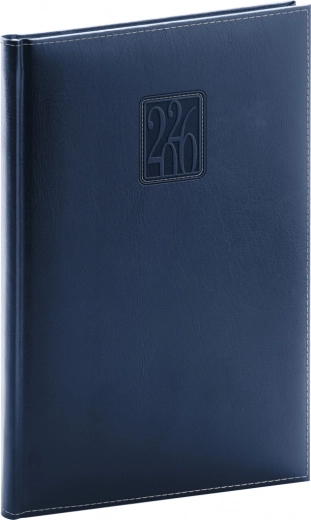 Agenda hebdomadaire NOTIQUE Panama 2026 bleu foncé 15 x 21 cm