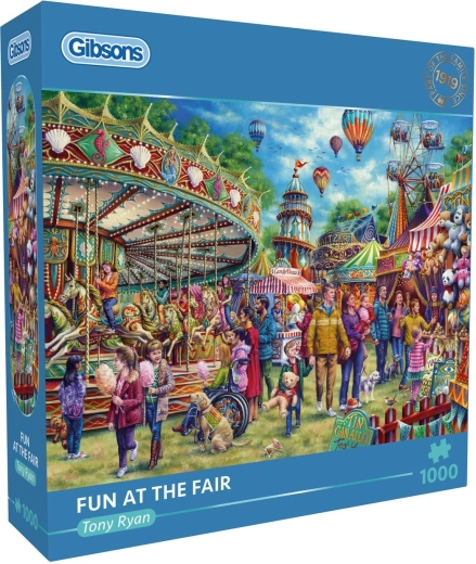 Puzzle Gibsons Zábava na pouti 1000 pièces