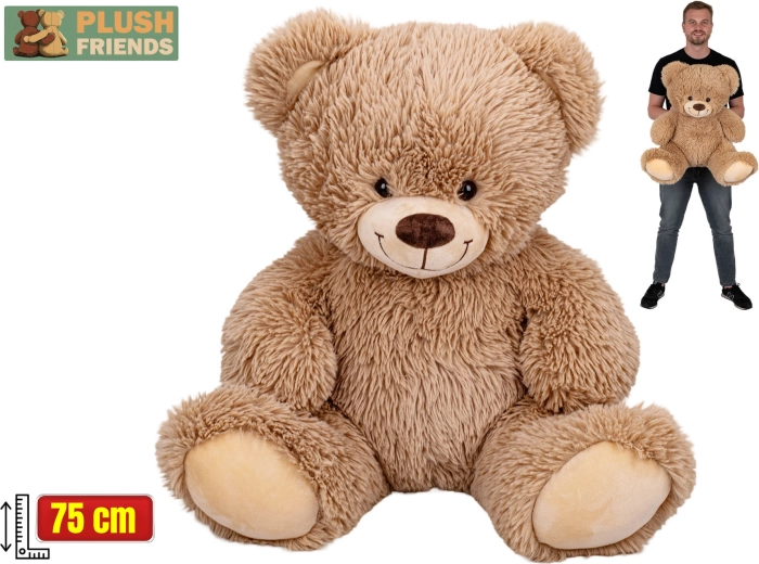 Ours en peluche beige 75 cm Plush Friends