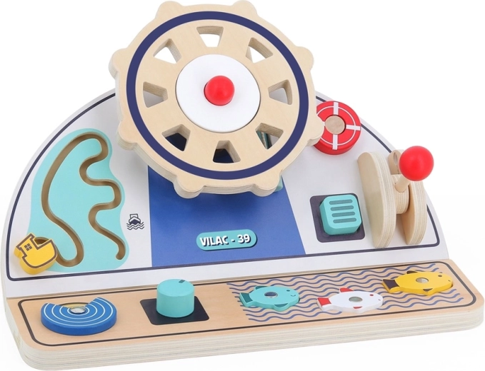 Vilac planche d’activités motrices Mon premier bateau