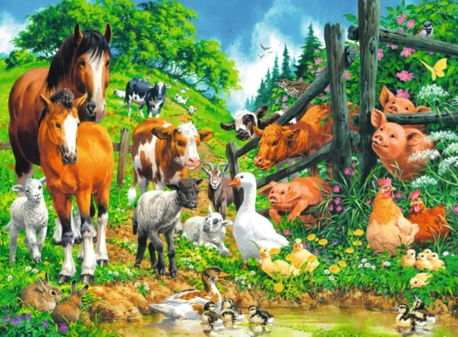 Puzzle Ravensburger Animaux XXL 100 pièces