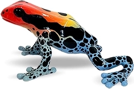 Bullyland rainette Amazonica – figurine peinte à la main