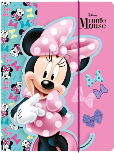 Chemises pour cahiers Minnie A4 avec élastique