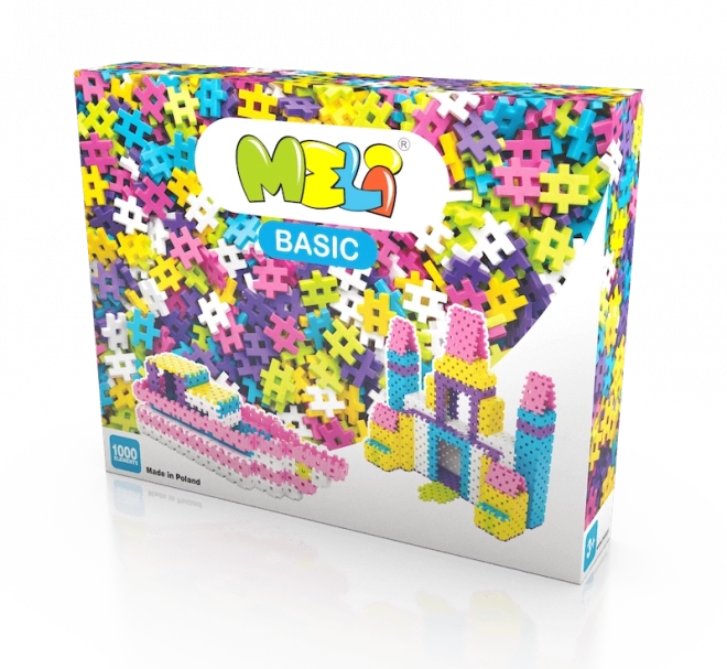 Jeu de construction MELI Basic Pink 1000 pcs